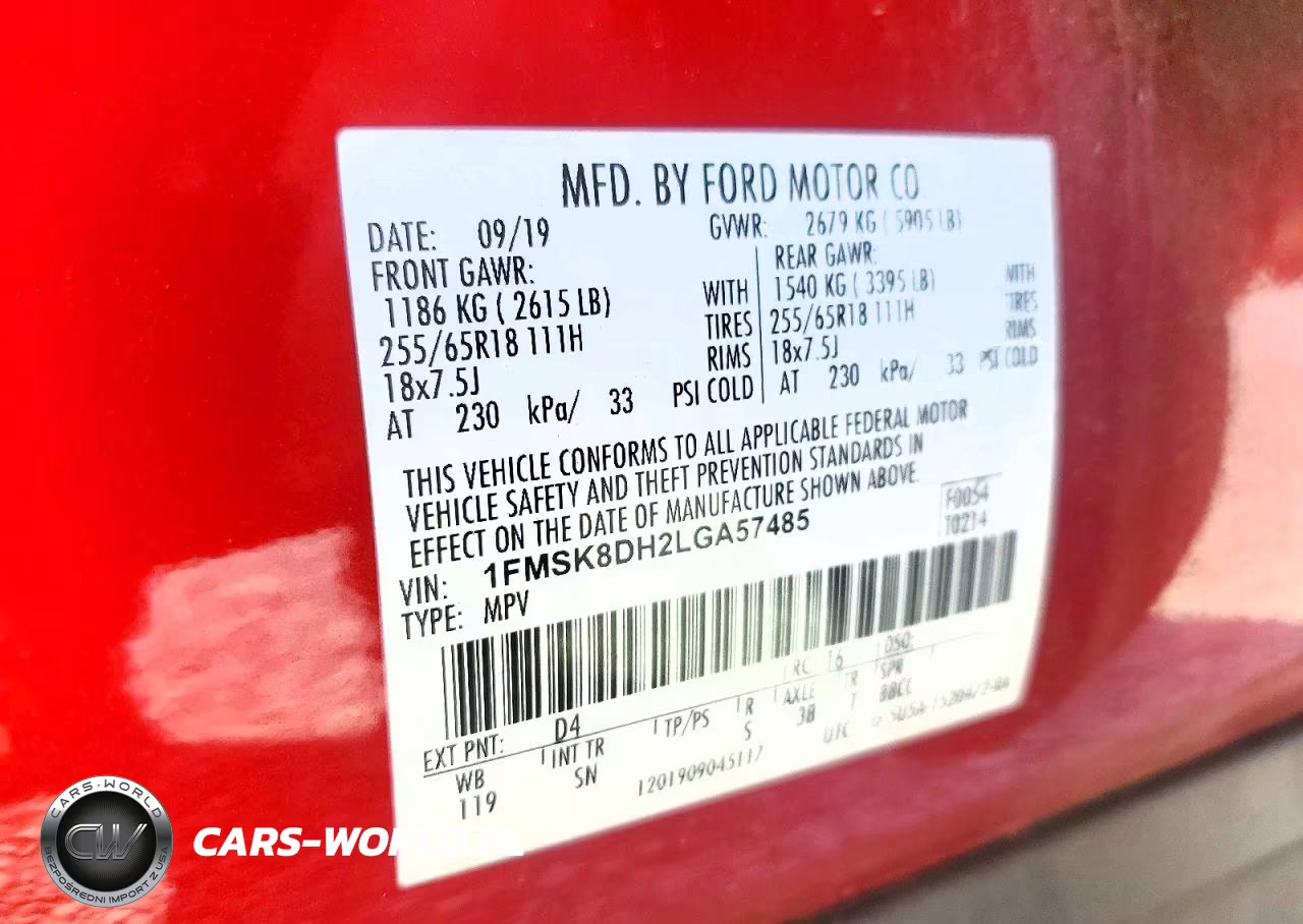 2020 Ford Explorer Xlt VIN:1FMSK8DH2LGA57485 - 13