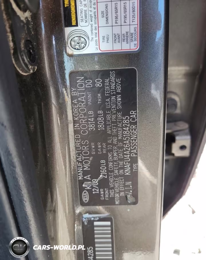 2010 Kia Forte Ex VIN:KNAFU4A26A5184285 - 12