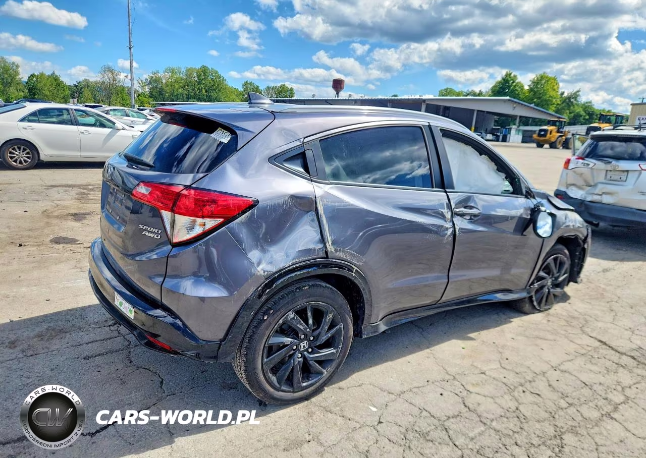 2022 Honda Hr-V Sport VIN:3CZRU6H17NM710541 - 3