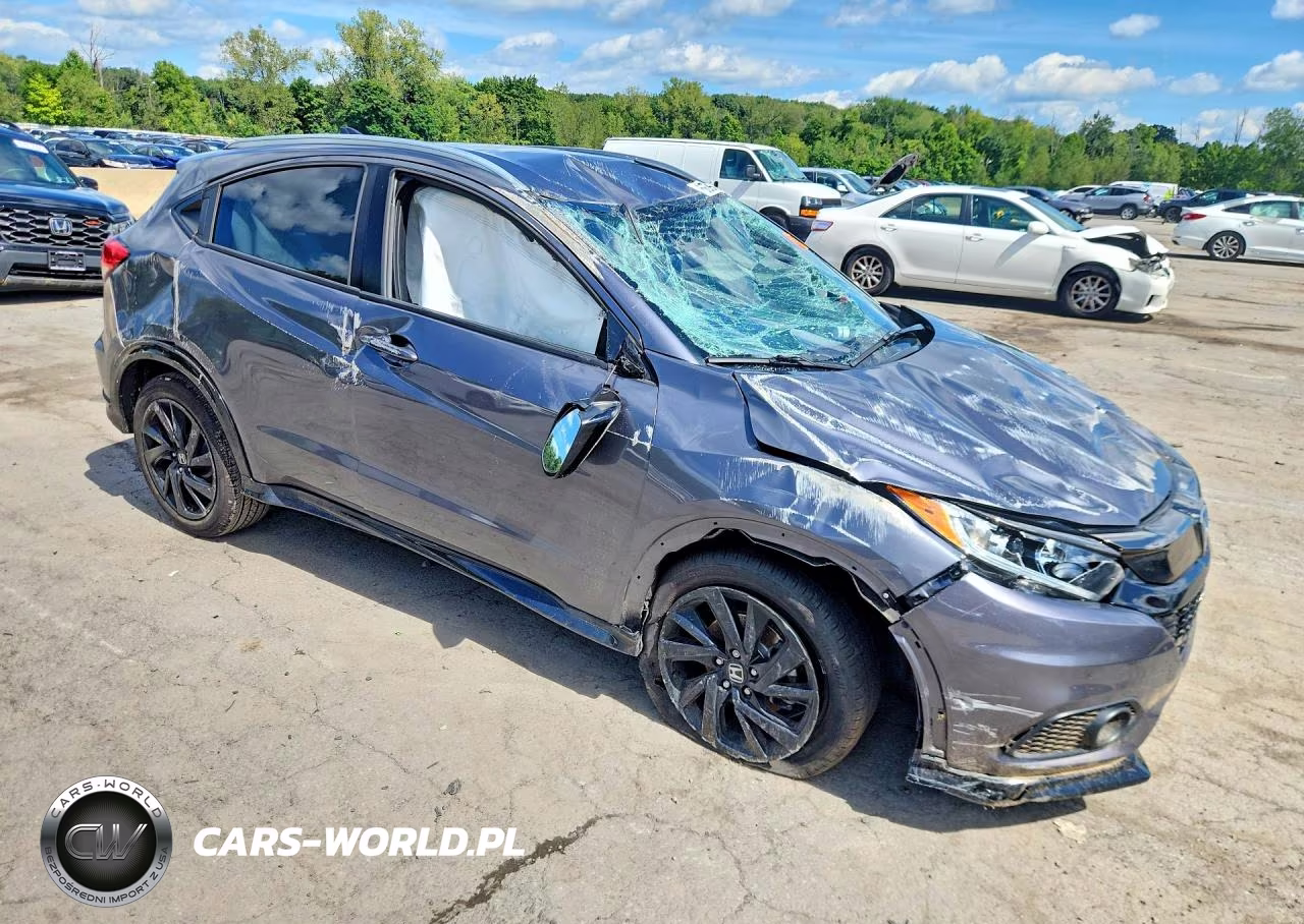 2022 Honda Hr-V Sport VIN:3CZRU6H17NM710541 - 4