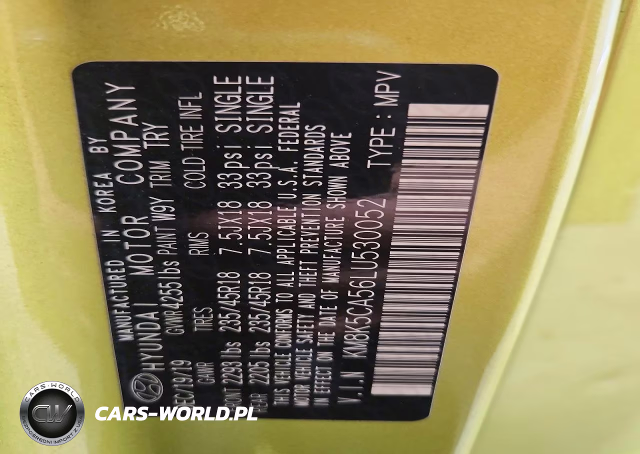 2020 Hyundai Kona Ultimate VIN:KM8K5CA56LU530052 - 13