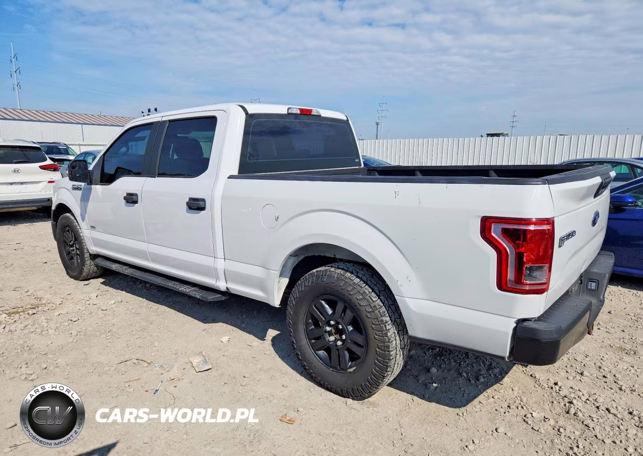 2017 Ford F150 Supercrew VIN:1FTEW1CG4HFA00286 - 2