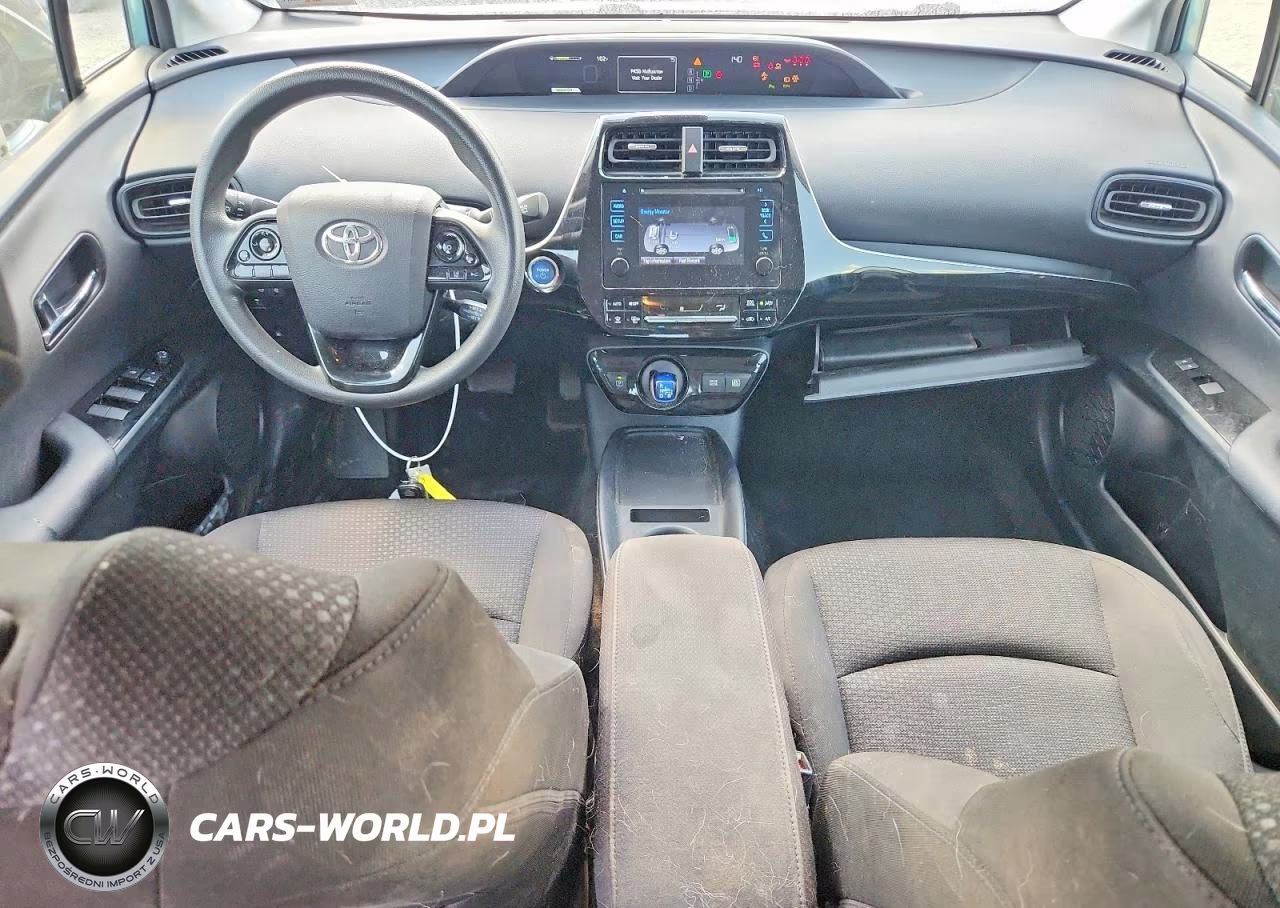 2019 Toyota Prius Le VIN:JTDKARFU5K3076321 - 8