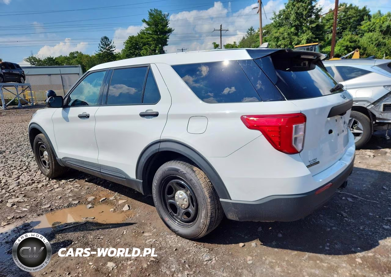2023 Ford Explorer Police Interceptor VIN:1FM5K8AB7PGA04123 - 2