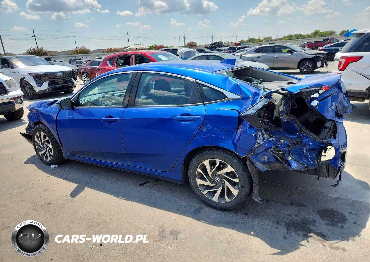 2018 Honda Civic Ex VIN:2HGFC2F79JH552743 - 2