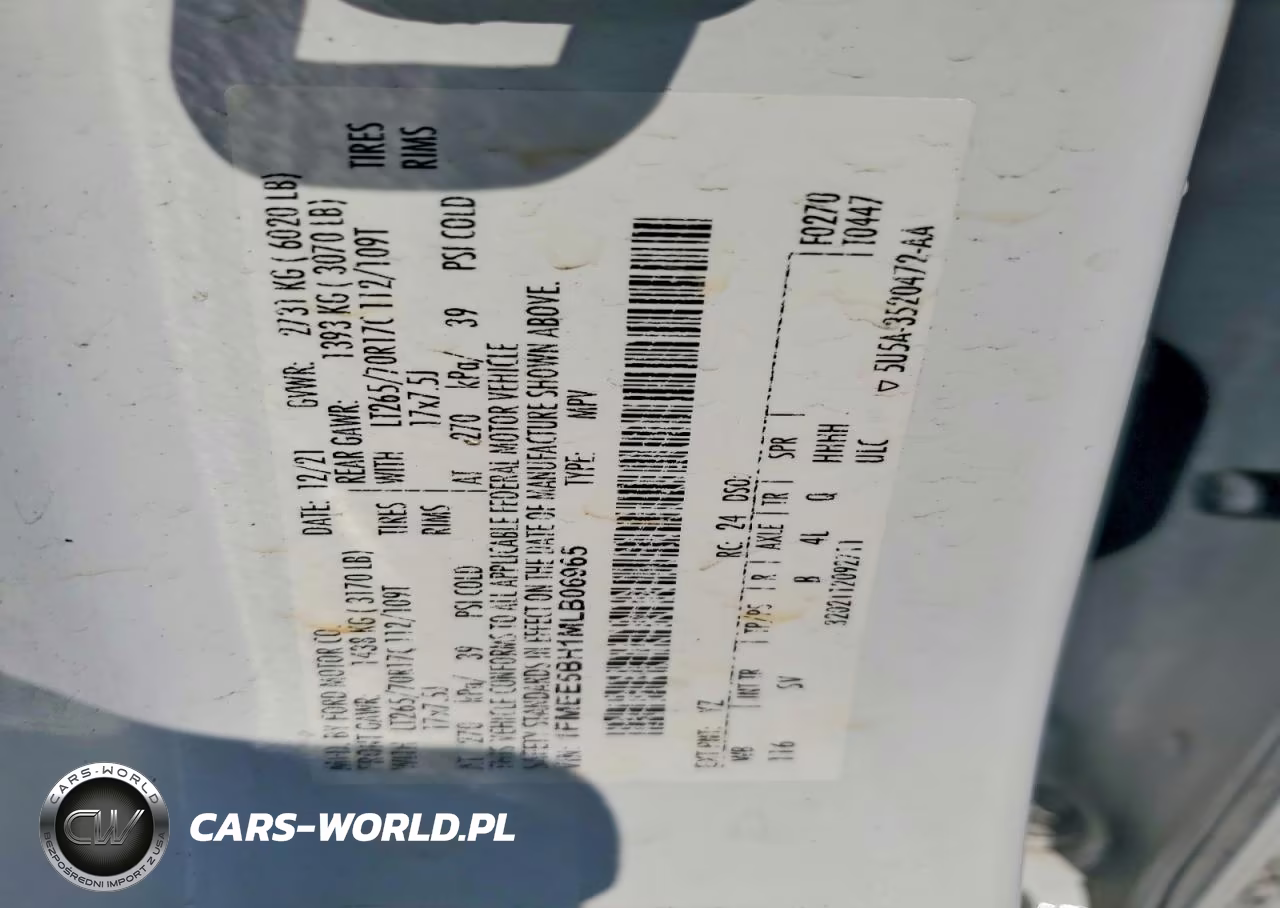 2021 Ford Bronco Base VIN:1FMEE5BH1MLB06965 - 13