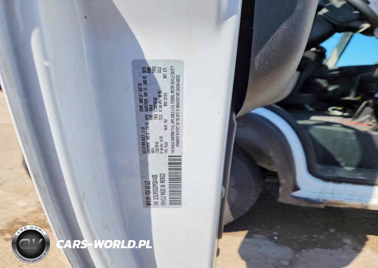 2023 Ram Promaster 2500 Van VIN:3C6LRVDG0PE541436 - 12