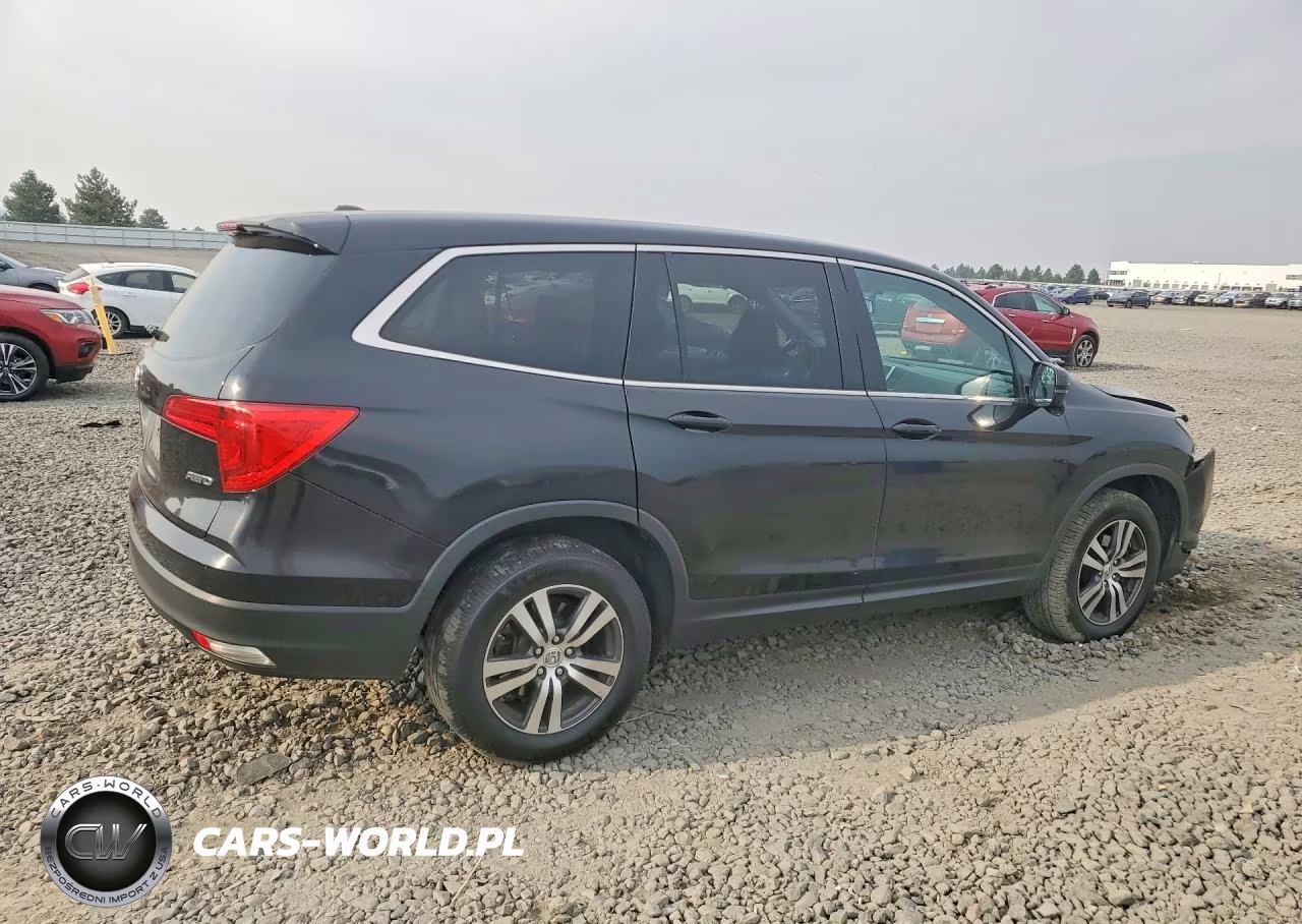2017 Honda Pilot Exl VIN:5FNYF6H59HB010933 - 3