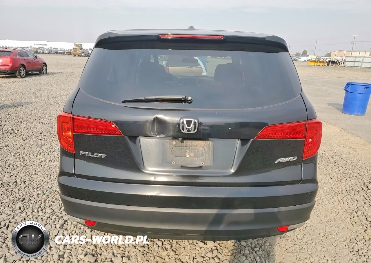 2017 Honda Pilot Exl VIN:5FNYF6H59HB010933 - 6