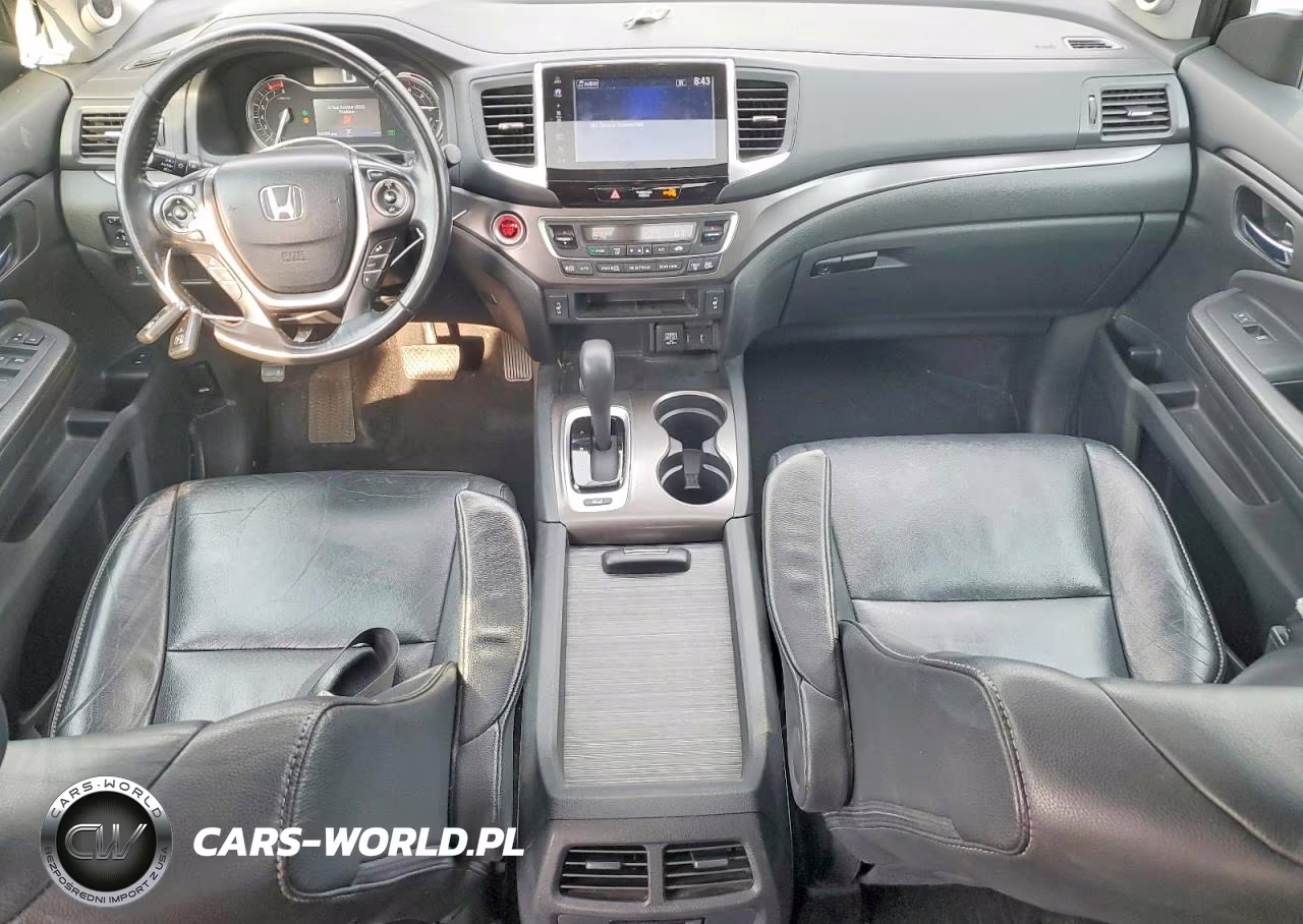 2017 Honda Pilot Exl VIN:5FNYF6H59HB010933 - 8