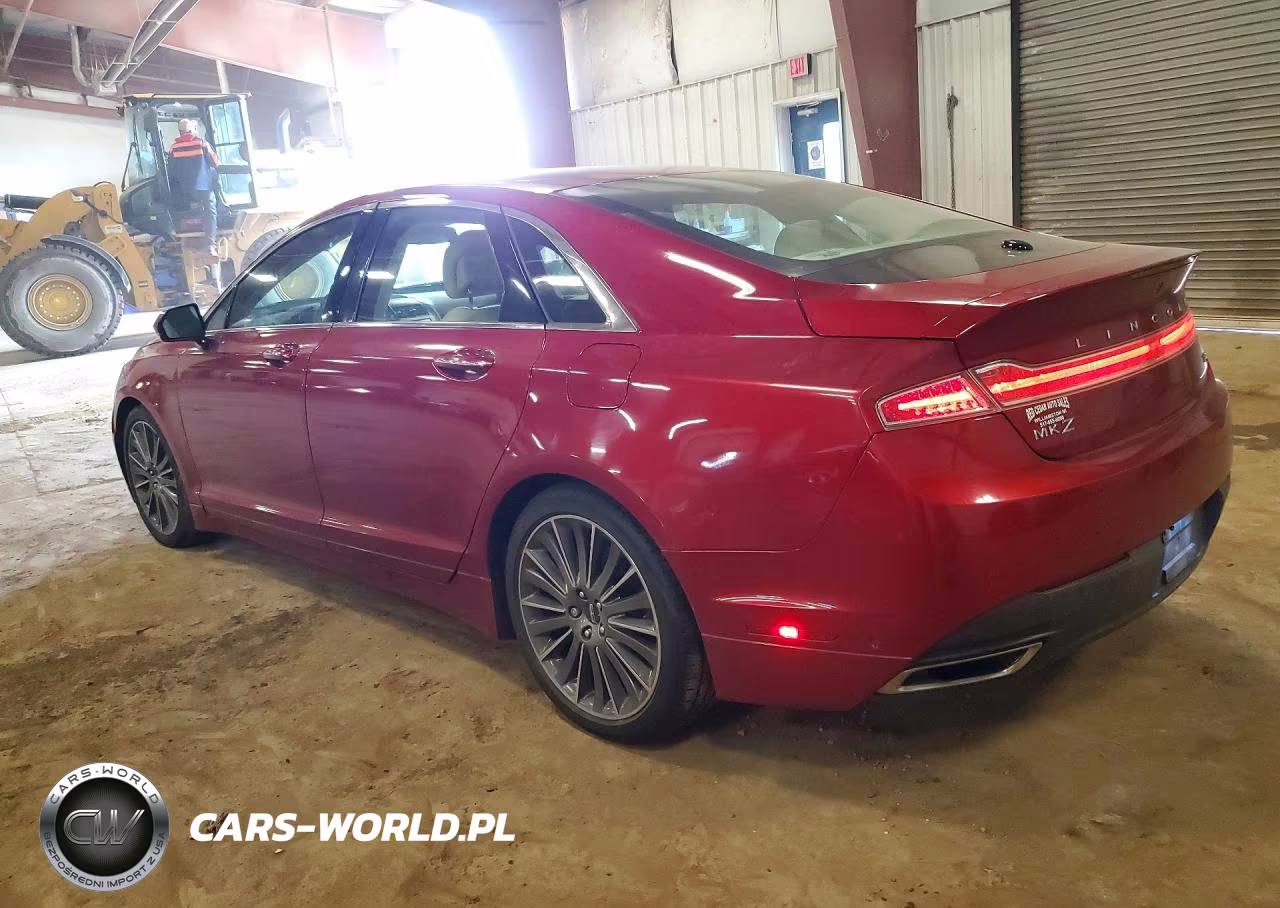 2013 Lincoln Mkz VIN:3LN6L2JK3DR814366 - 2