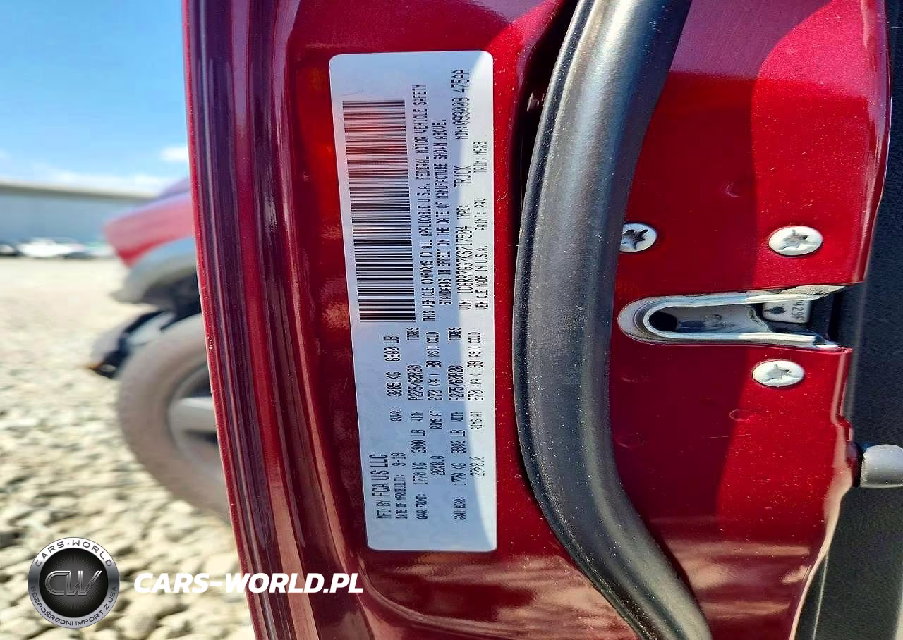 2019 Ram 1500 Classic Slt VIN:1C6RR7GG7KS717504 - 12