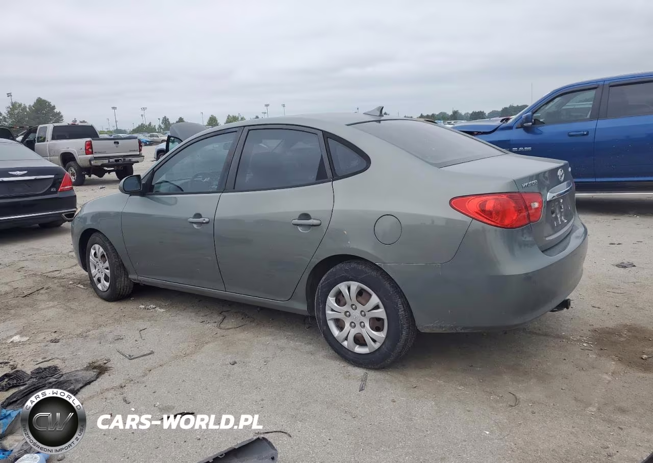 2010 Hyundai Elantra Blue VIN:KMHDU4AD2AU844013 - 2