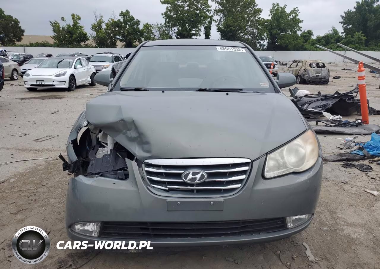 2010 Hyundai Elantra Blue VIN:KMHDU4AD2AU844013 - 5