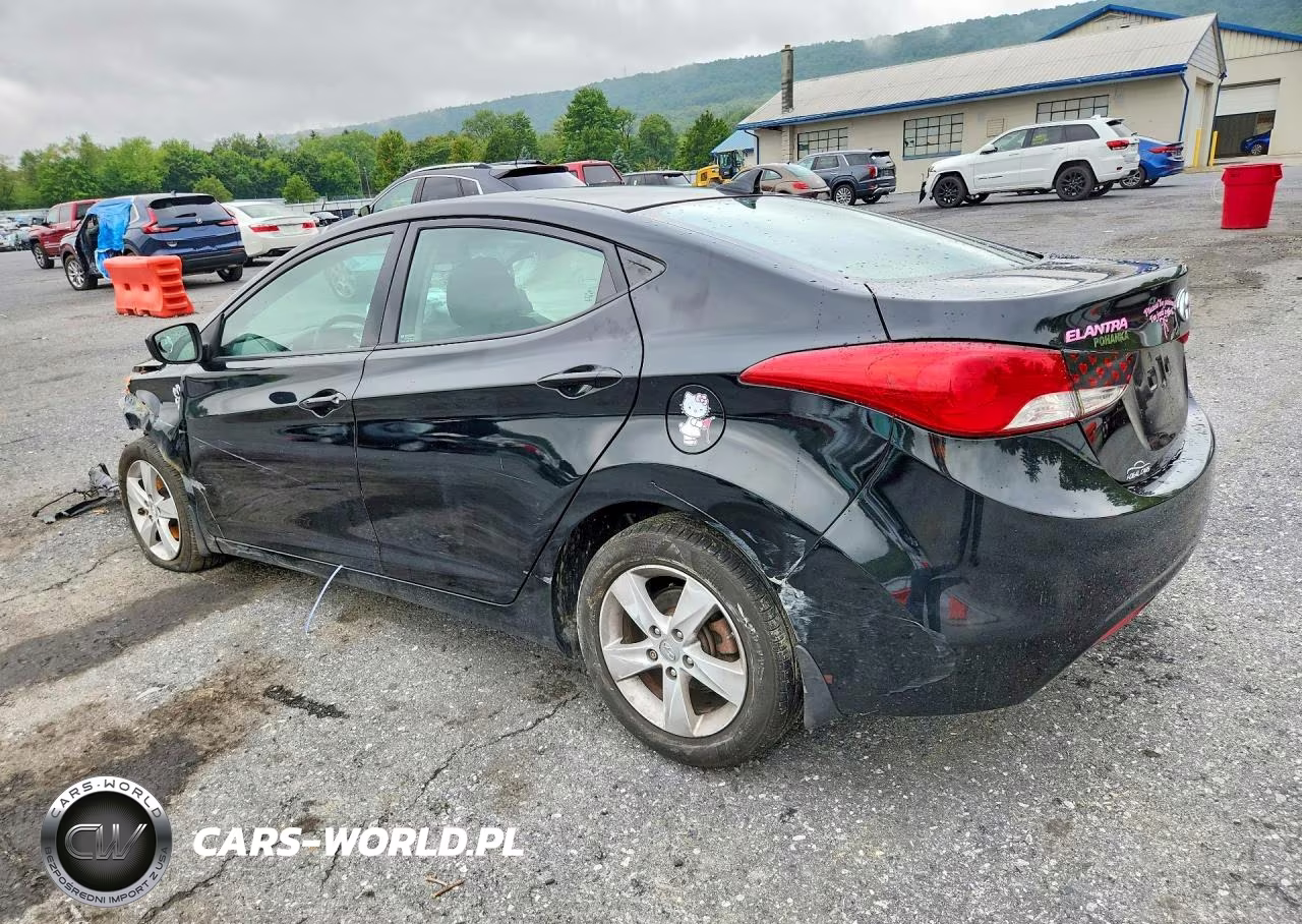 2013 Hyundai Elantra Gls VIN:5NPDH4AE1DH407328 - 2