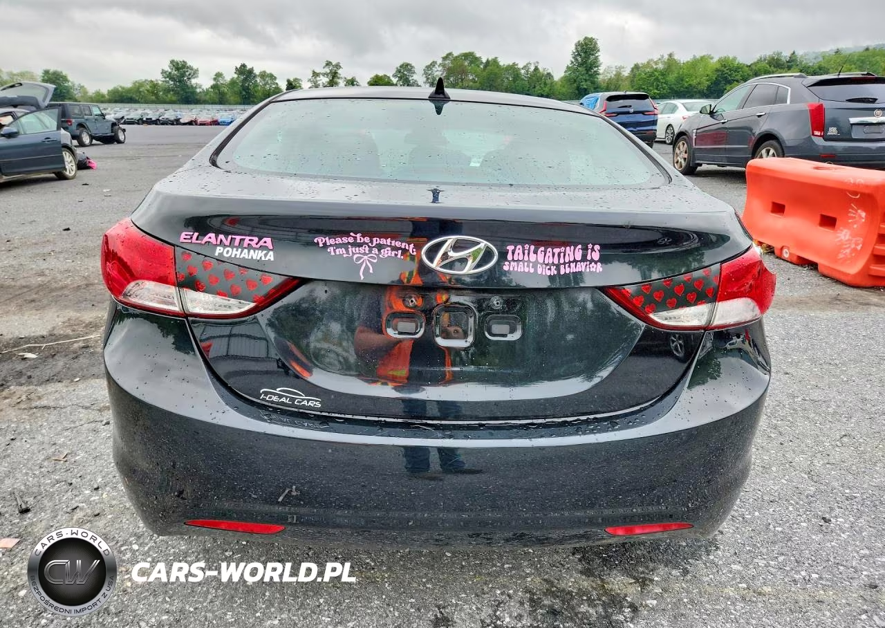 2013 Hyundai Elantra Gls VIN:5NPDH4AE1DH407328 - 6