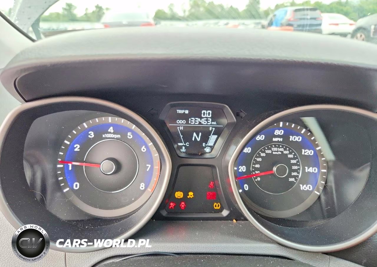 2013 Hyundai Elantra Gls VIN:5NPDH4AE1DH407328 - 9