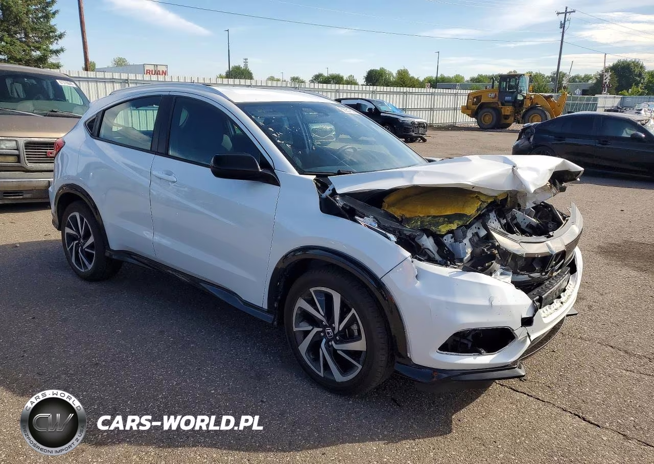 2019 Honda Hr-V Sport VIN:3CZRU6H12KM736315 - 4