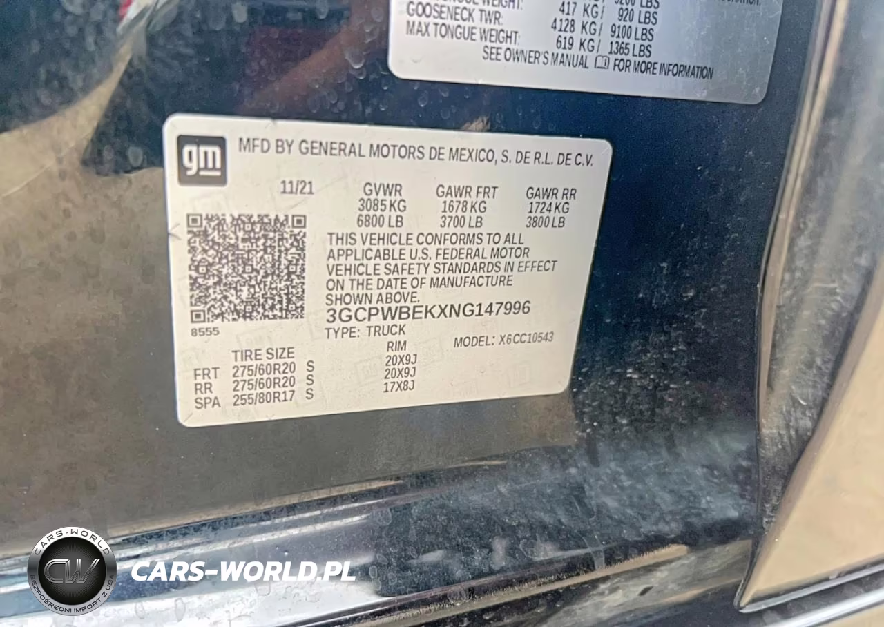 2022 Chevrolet Silverado Ltd C1500 Custom VIN:3GCPWBEKXNG147996 - 10