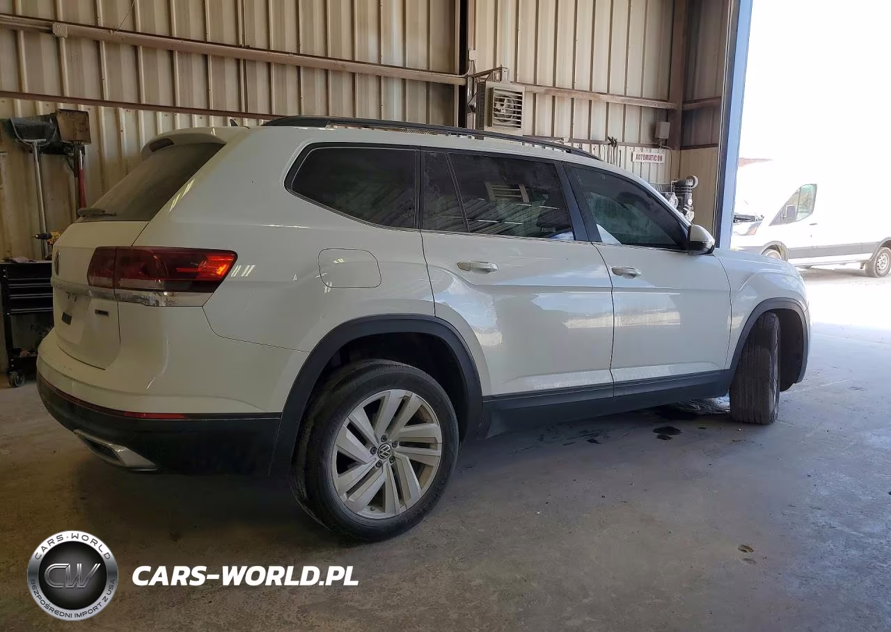 2021 Volkswagen Atlas Se VIN:1V2HR2CA2MC603401 - 3