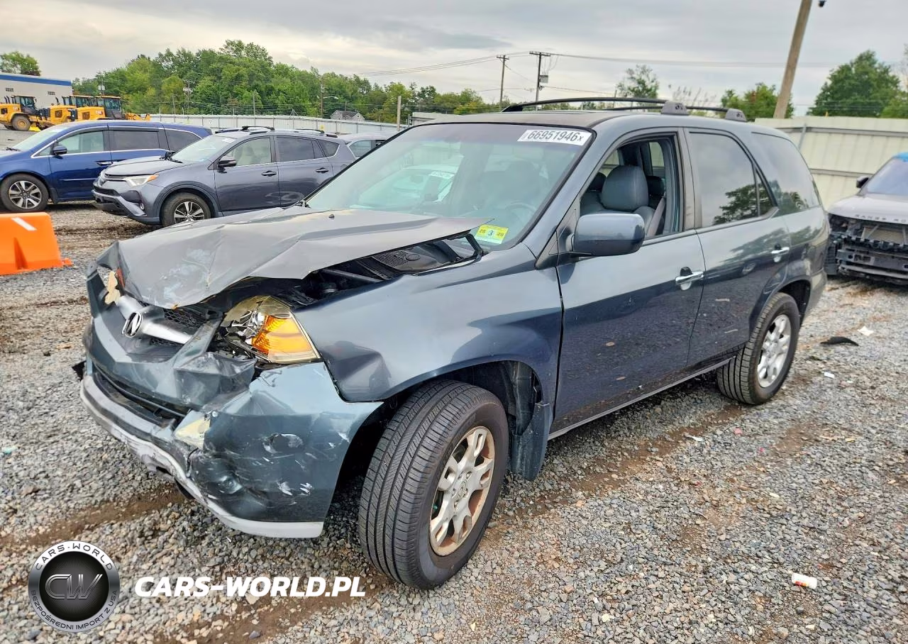 2006 Acura Mdx Touring VIN:2HNYD18666H547729 - 1