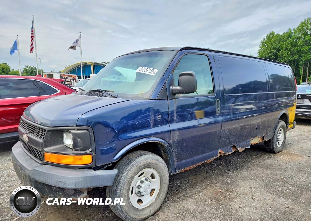 2008 Chevrolet Express 2500 Delivery Van VIN:1GCGG29C781149806 - 1