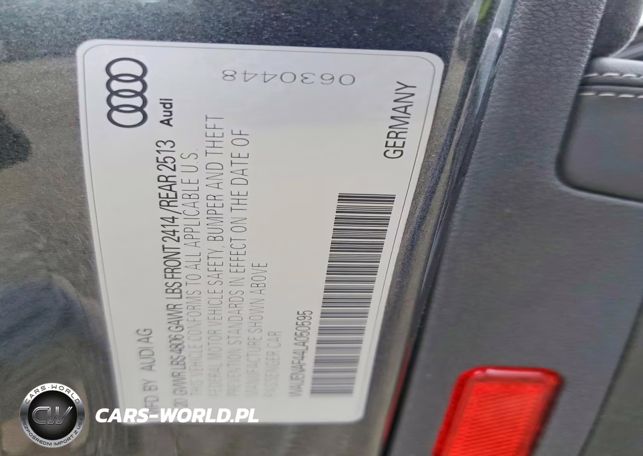 2020 Audi A4 Premium Plus VIN:WAUENAF44LA050595 - 12