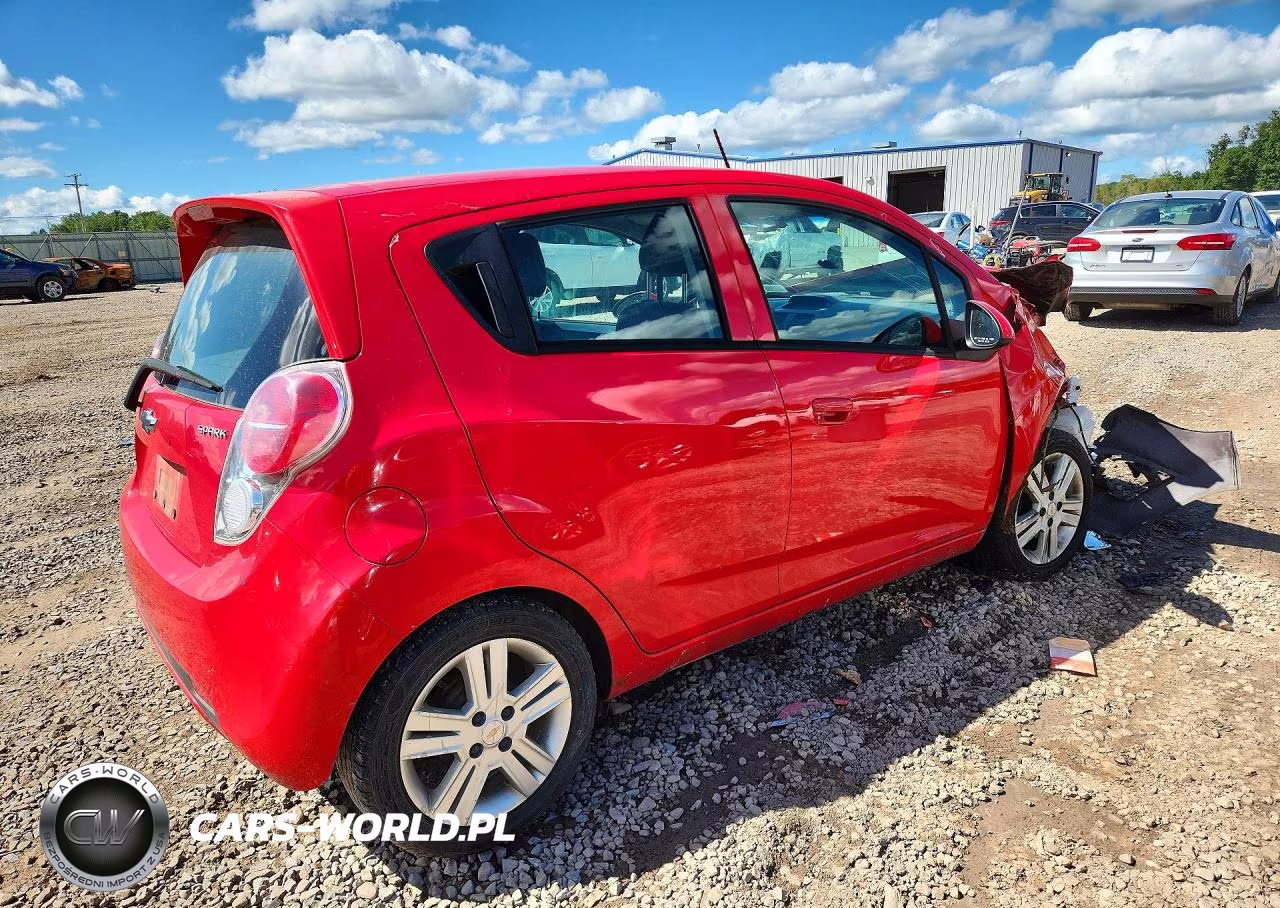 2013 Chevrolet Spark Ls VIN:KL8CB6S9XDC593739 - 3