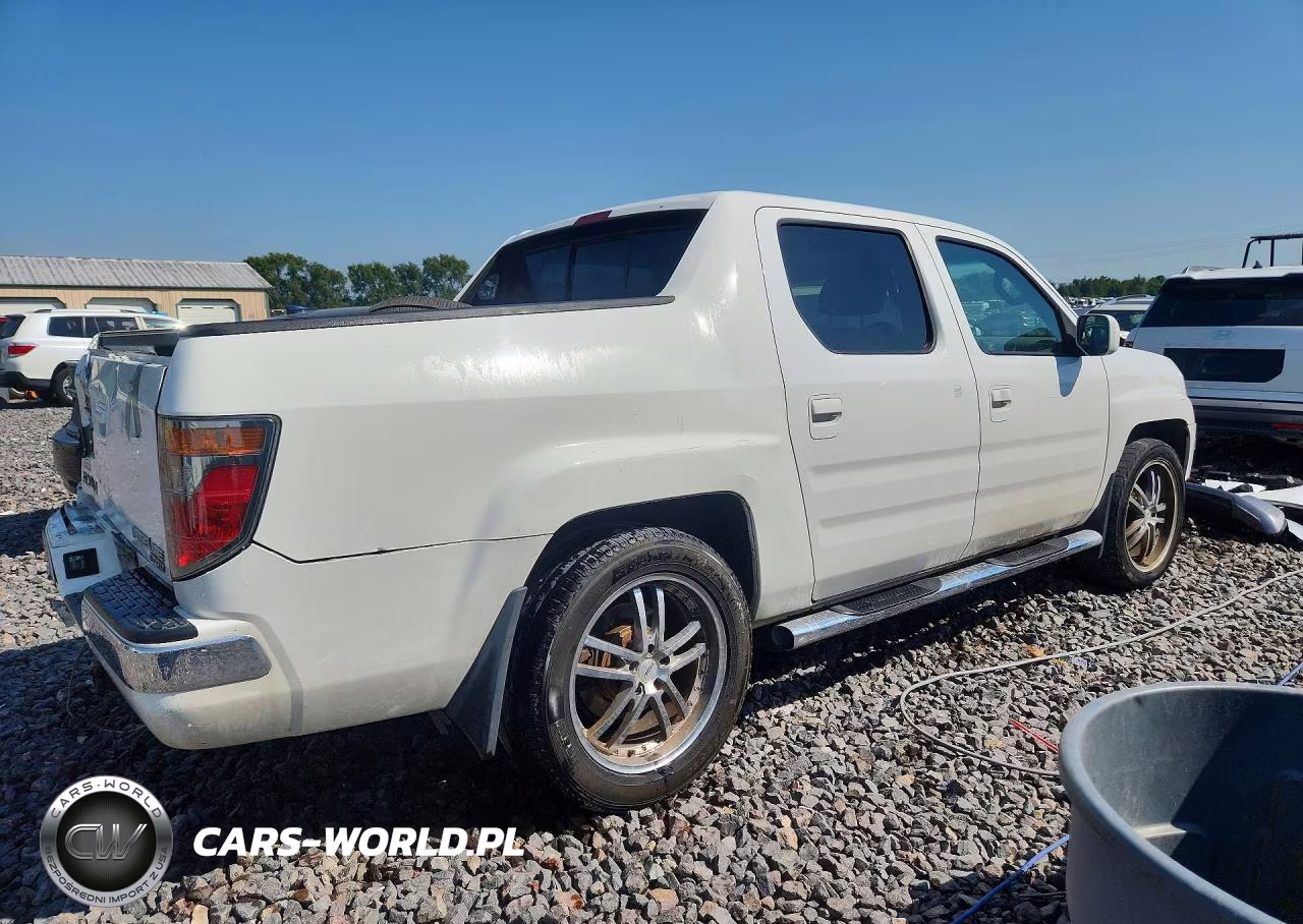 2007 Honda Ridgeline Rts VIN:2HJYK16487H503080 - 3