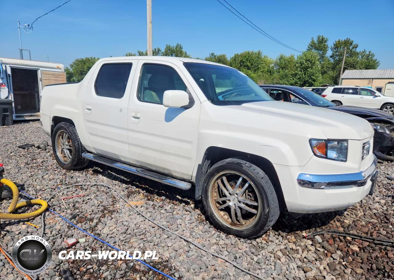 2007 Honda Ridgeline Rts VIN:2HJYK16487H503080 - 4