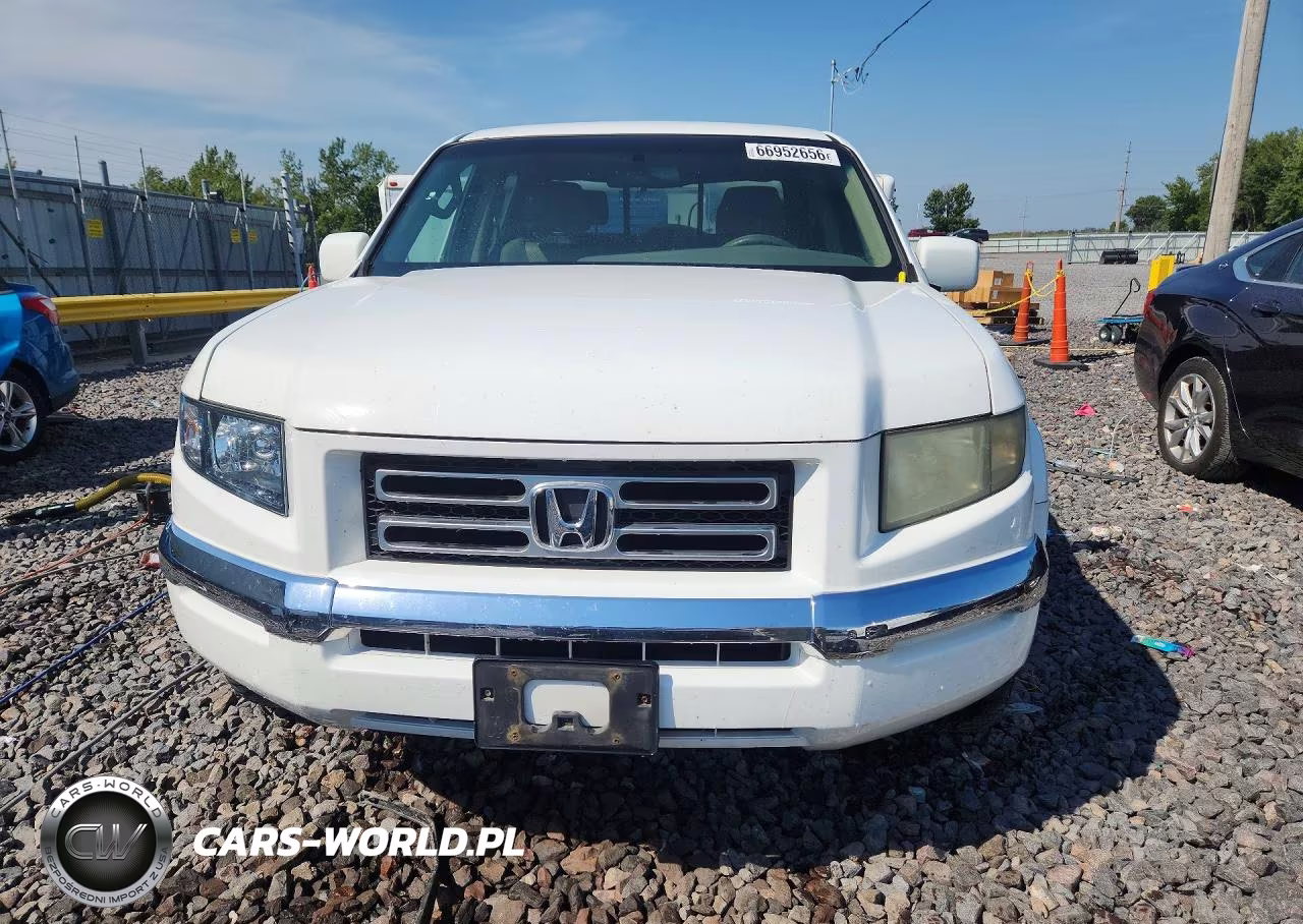 2007 Honda Ridgeline Rts VIN:2HJYK16487H503080 - 5