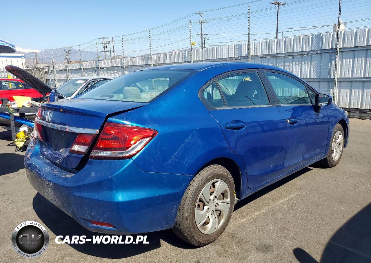 2015 Honda Civic Lx VIN:19XFB2E55FE041874 - 3