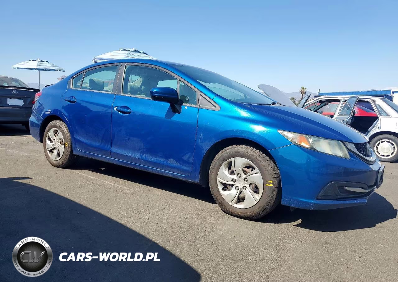 2015 Honda Civic Lx VIN:19XFB2E55FE041874 - 4