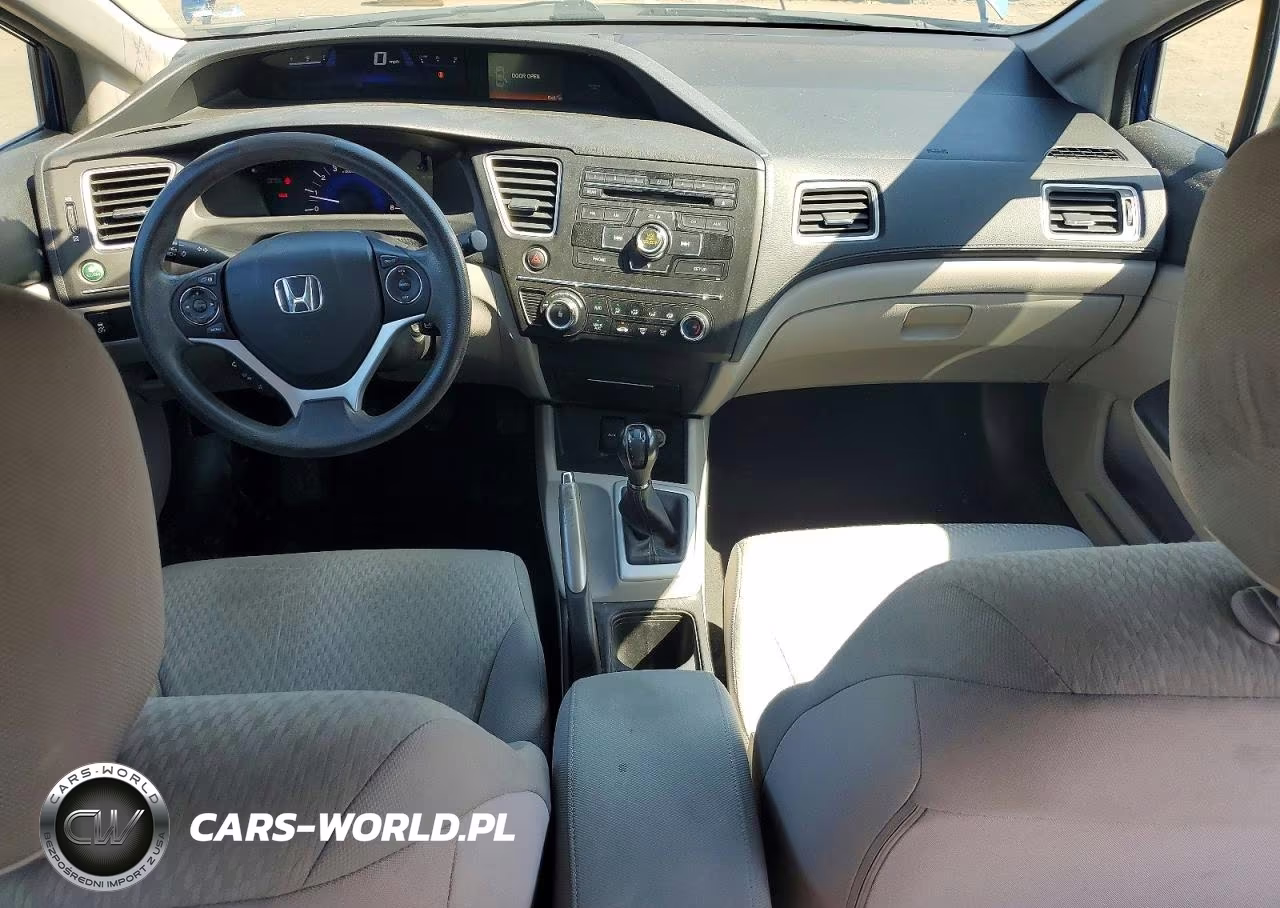 2015 Honda Civic Lx VIN:19XFB2E55FE041874 - 8