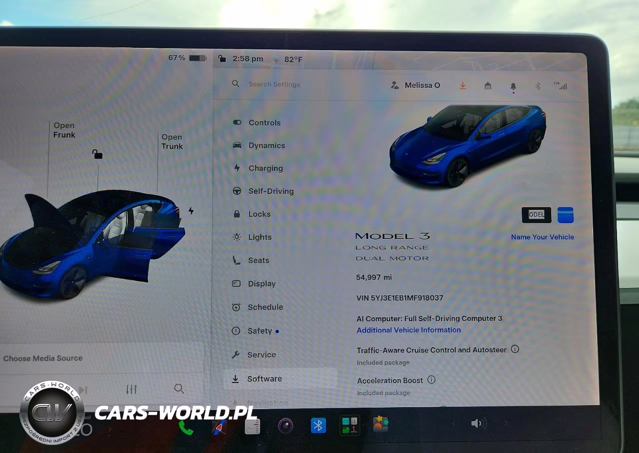 2021 Tesla Model 3 VIN:5YJ3E1EB1MF918037 - 9