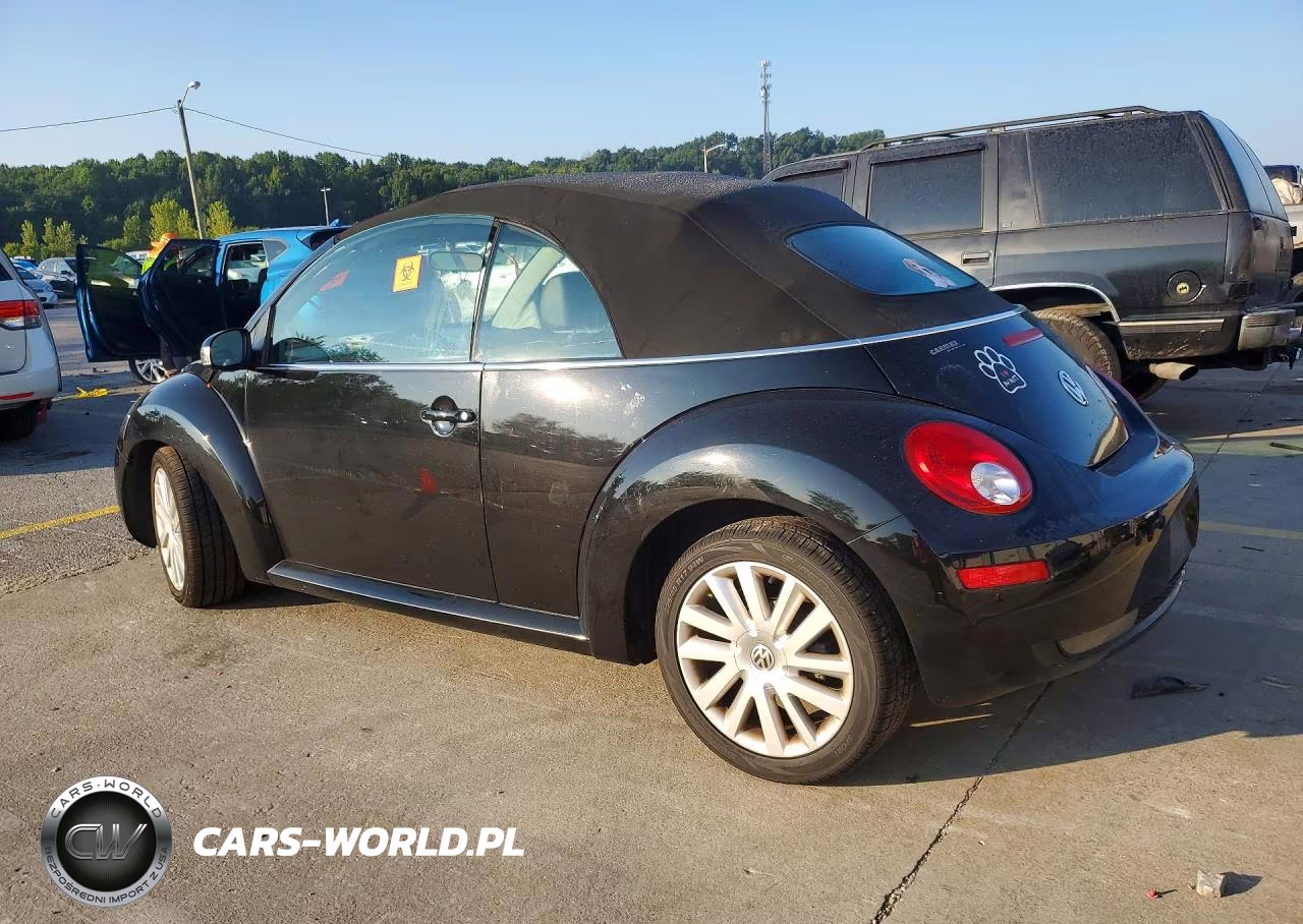 2008 Volkswagen New Beetle Convertible Se VIN:3VWRF31Y58M402470 - 2