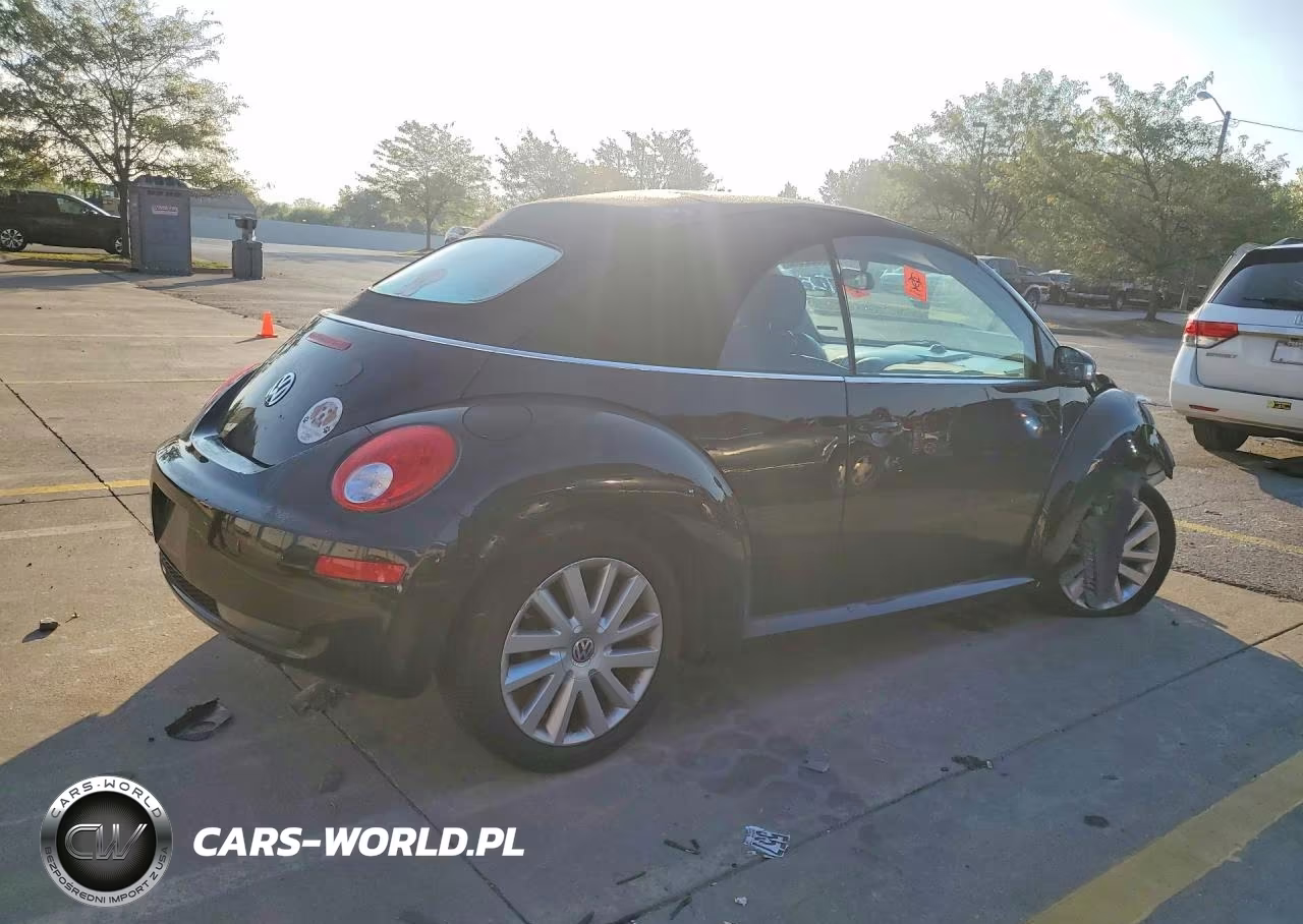 2008 Volkswagen New Beetle Convertible Se VIN:3VWRF31Y58M402470 - 3