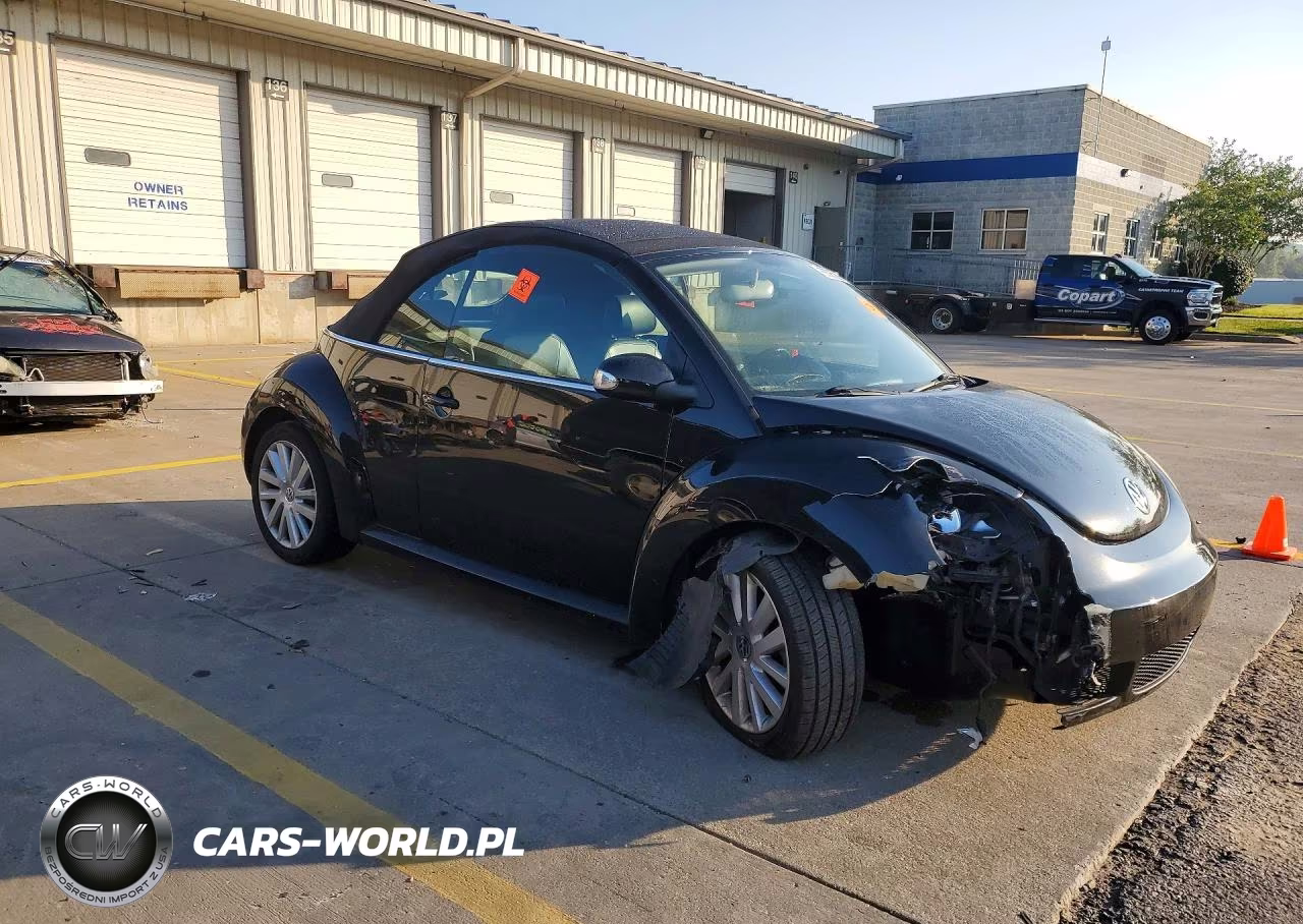 2008 Volkswagen New Beetle Convertible Se VIN:3VWRF31Y58M402470 - 4