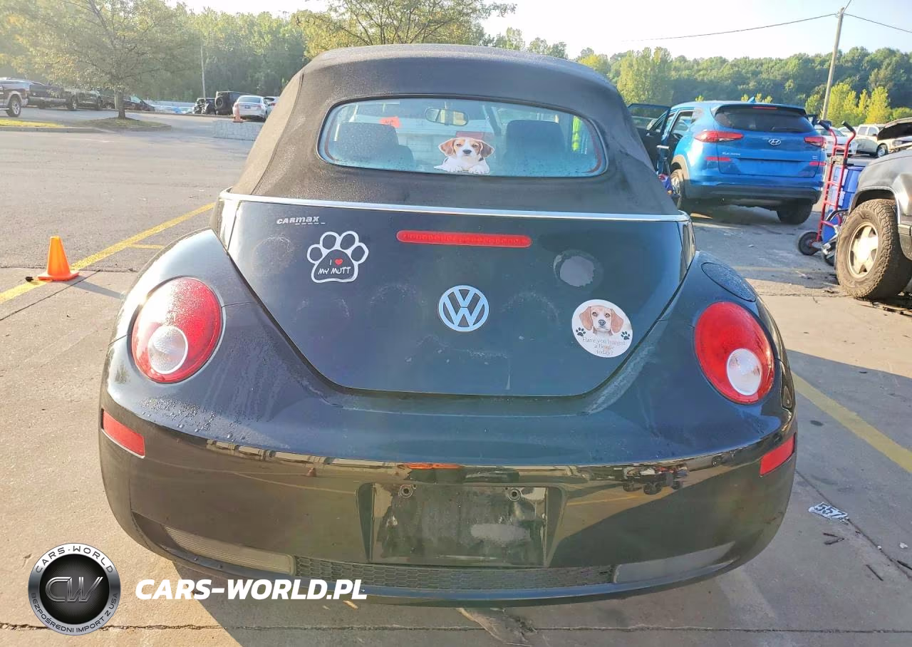 2008 Volkswagen New Beetle Convertible Se VIN:3VWRF31Y58M402470 - 6