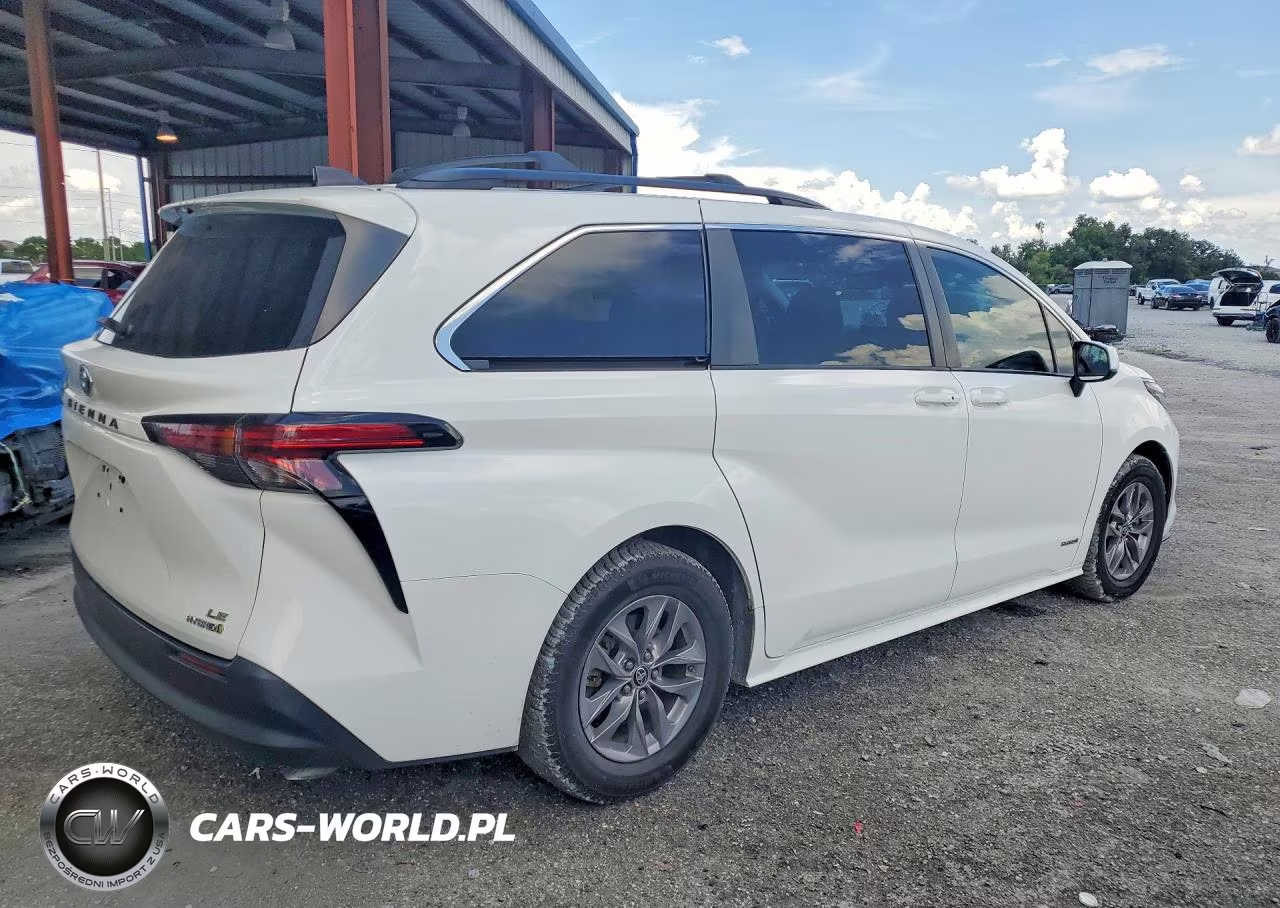 2021 Toyota Sienna Le 8-Passenger VIN:5TDBRKEC6MS028482 - 3