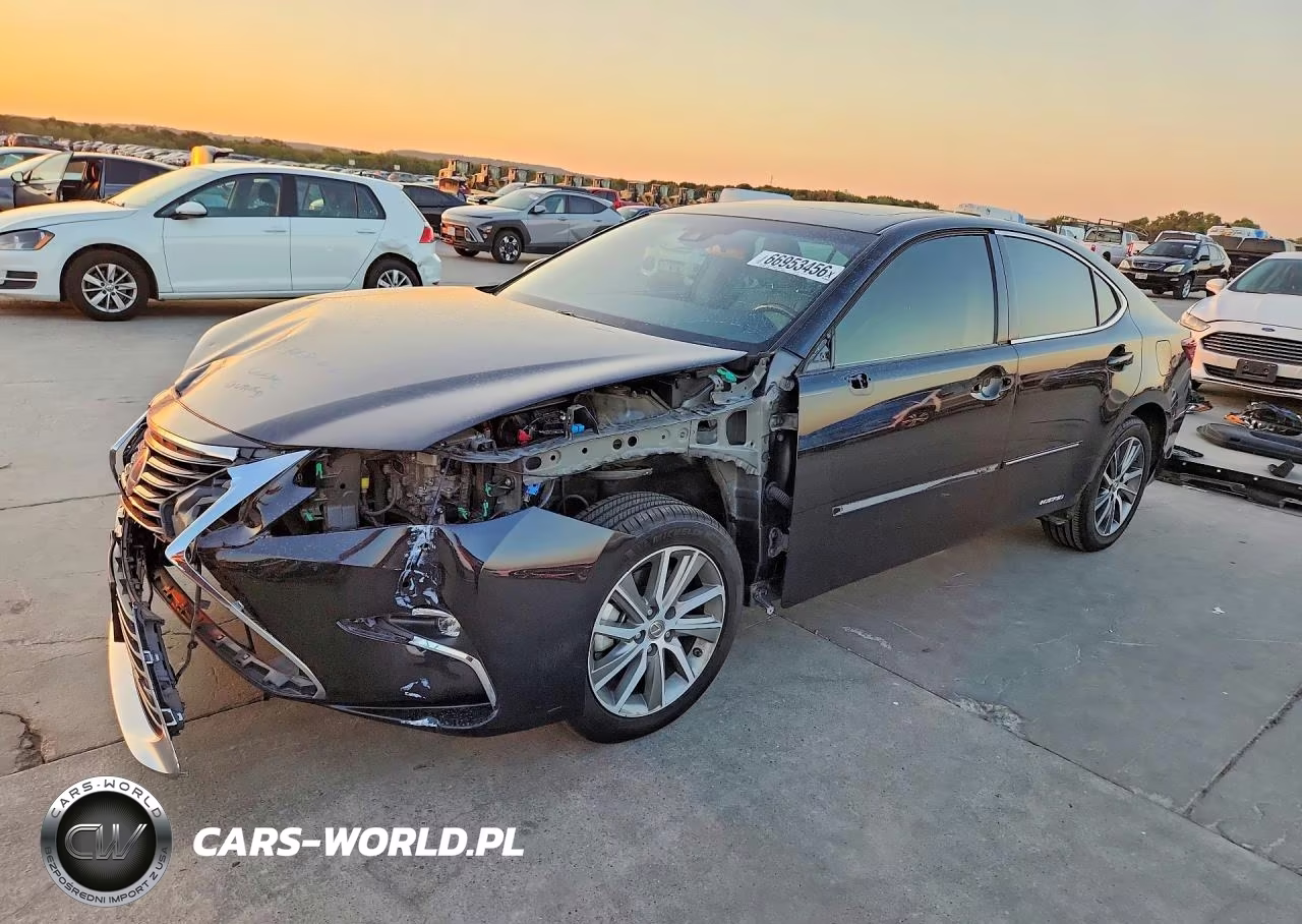 2017 Lexus Es 300H VIN:JTHBW1GG2H2139349 - 1