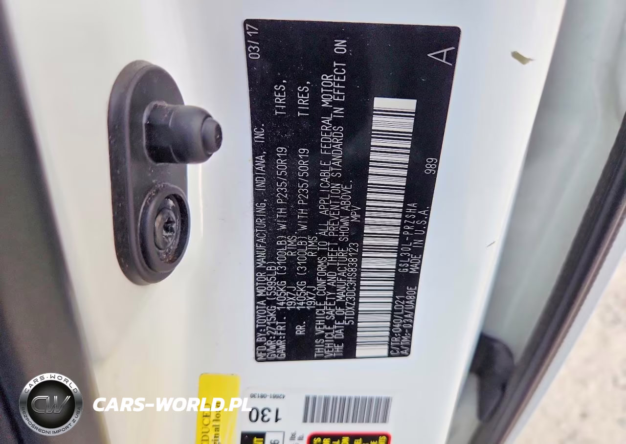 2017 Toyota Sienna Se Premium 8 Passenger VIN:5TDXZ3DC3HS838123 - 13