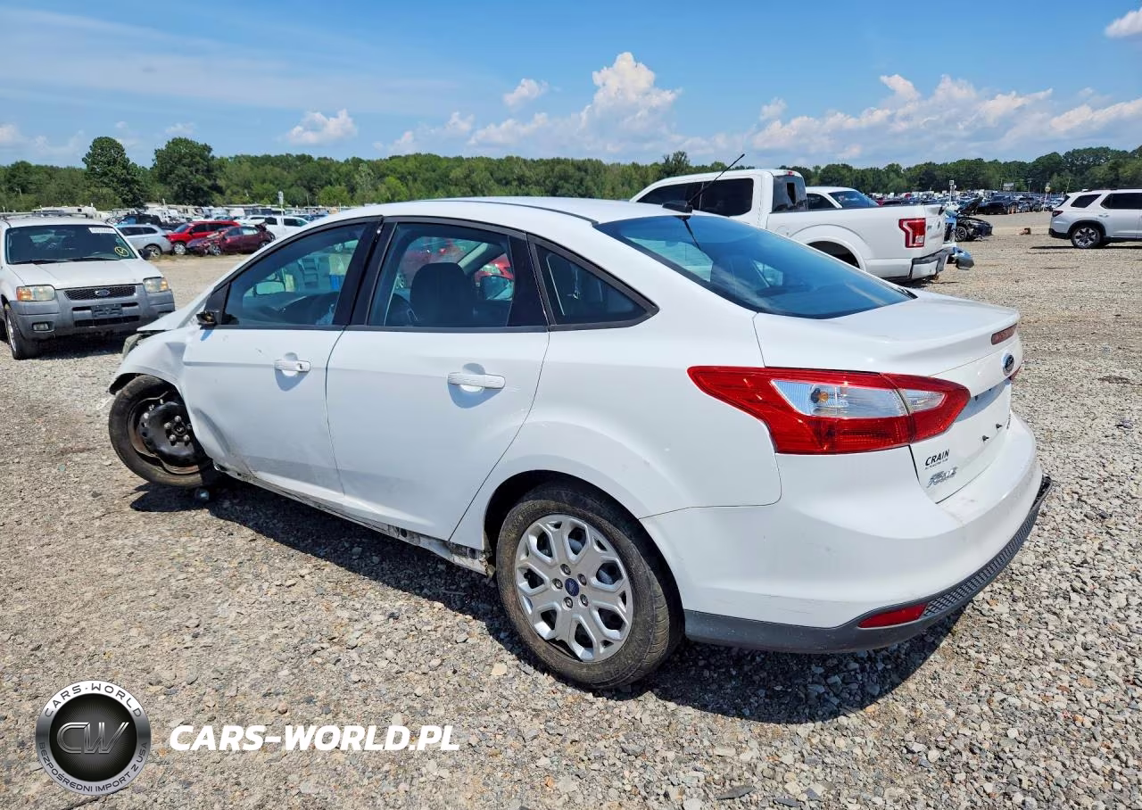 2012 Ford Focus Se VIN:1FAHP3F24CL462062 - 2