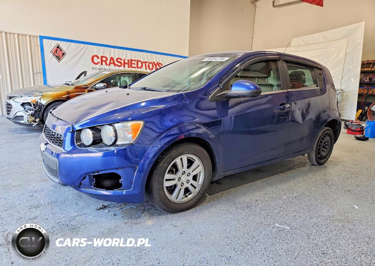 2013 Chevrolet Sonic Lt VIN:1G1JC6SB8D4125252 - 1