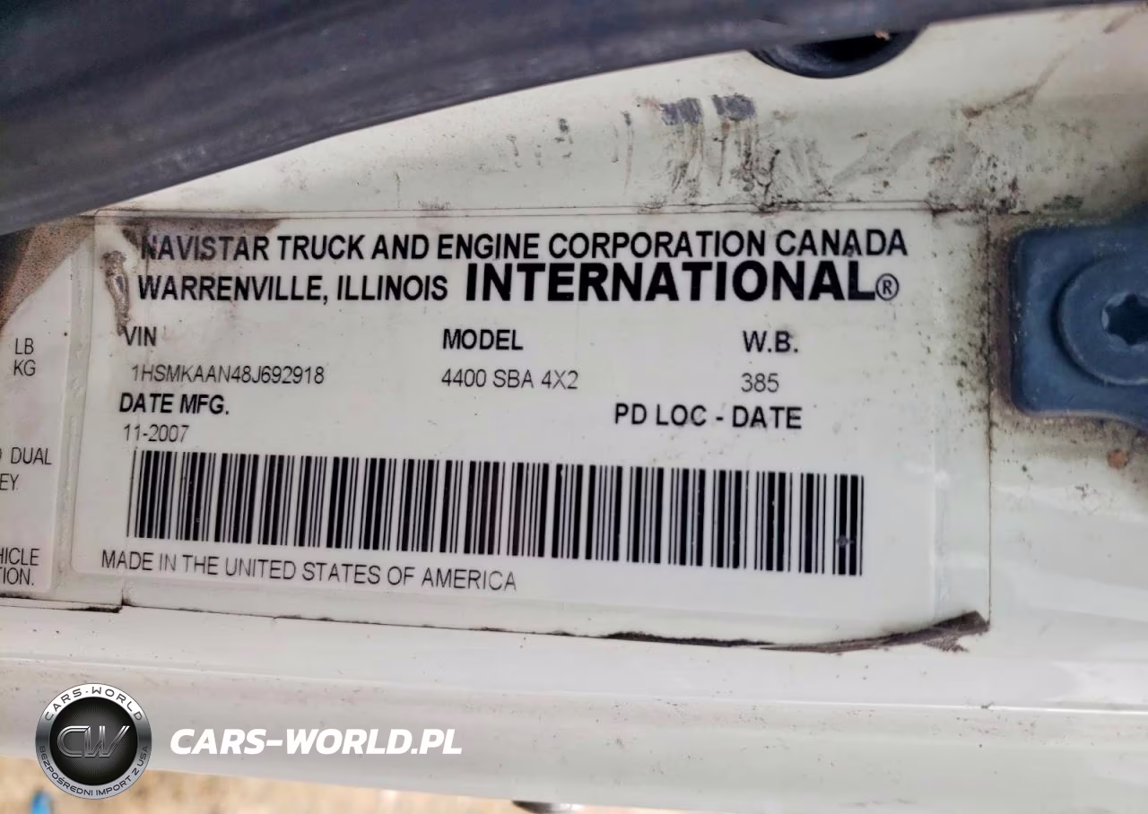 2008 International 4000 4400 VIN:1HSMKAAN48J692918 - 11