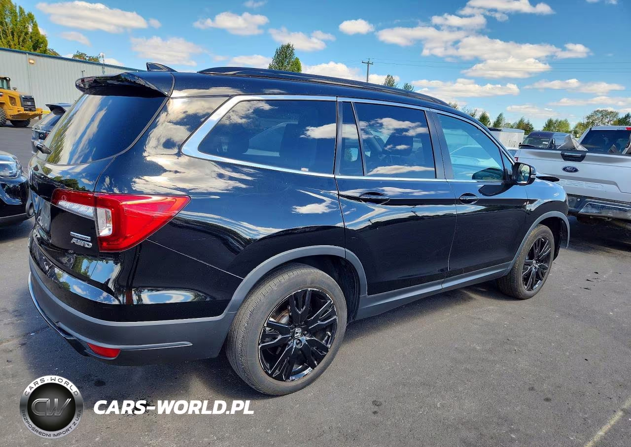 2022 Honda Pilot Se VIN:5FNYF6H25NB097408 - 3