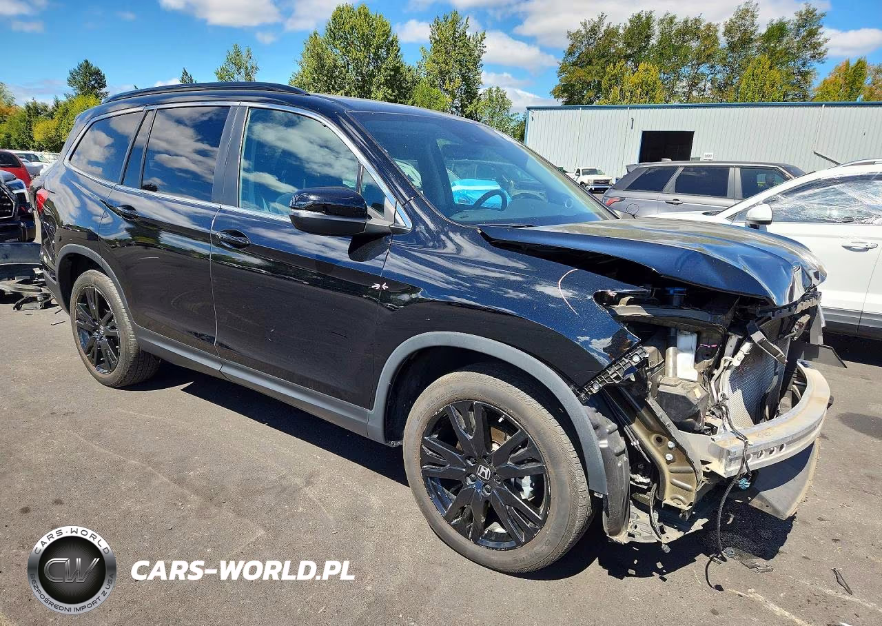 2022 Honda Pilot Se VIN:5FNYF6H25NB097408 - 4