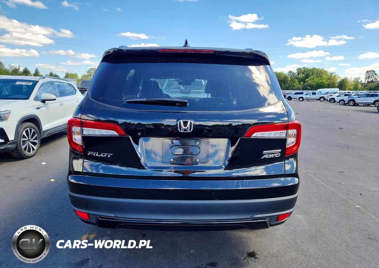 2022 Honda Pilot Se VIN:5FNYF6H25NB097408 - 6