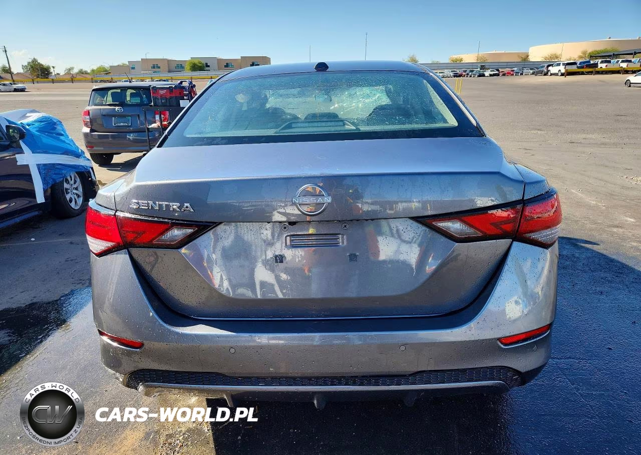 2025 Nissan Sentra Sv VIN:3N1AB8CV9SY296863 - 6