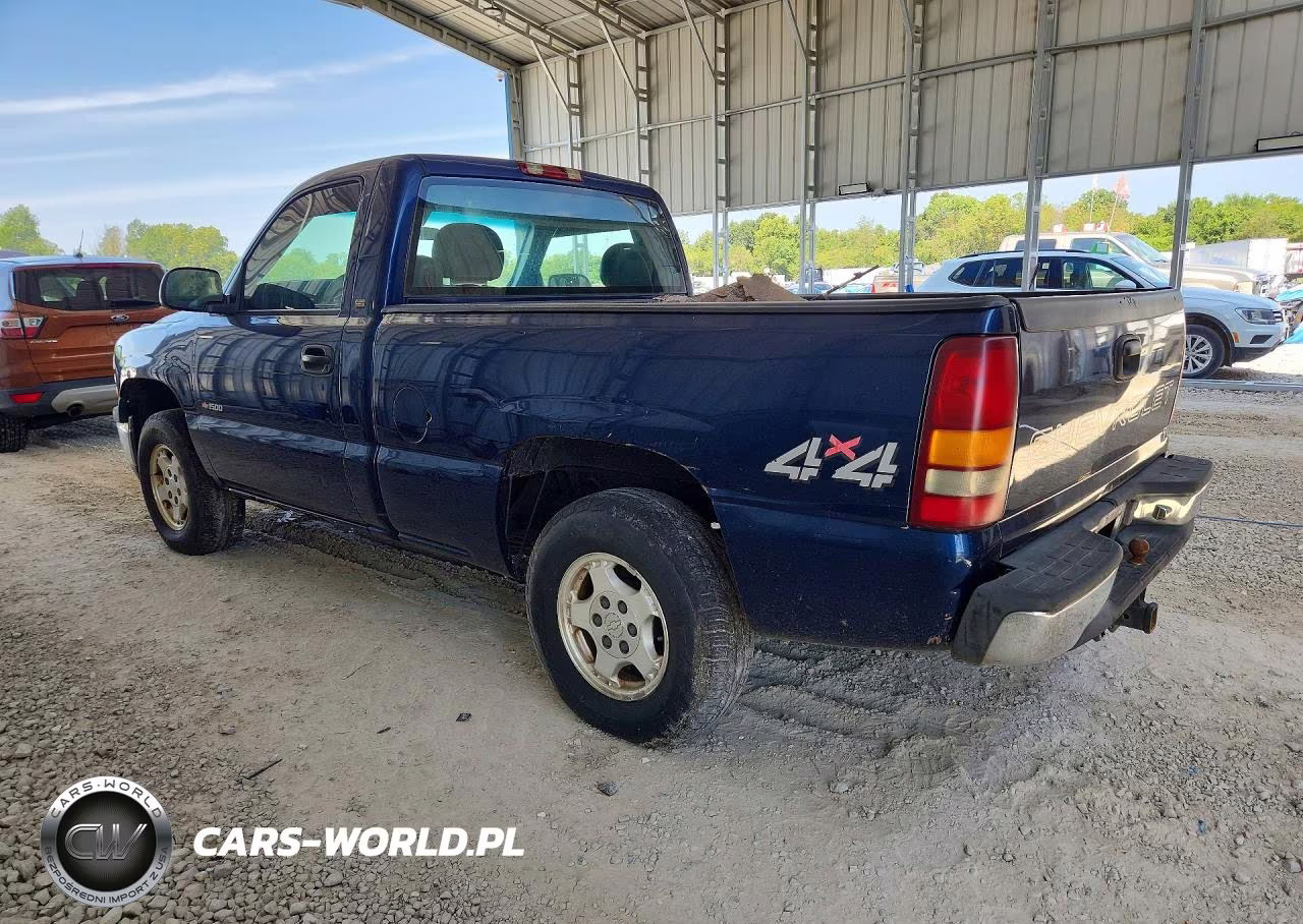 2000 Chevrolet Silverado K1500 VIN:1GCEK14W9YZ199609 - 2